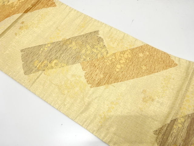 JAPANESE FUKURO OBI / WOVEN KIKU